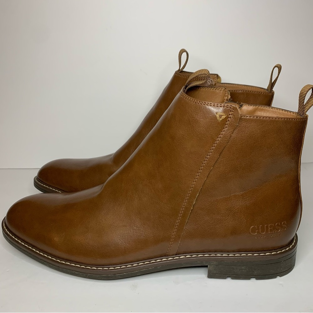 Men’s Guess Cognac Brown Boots